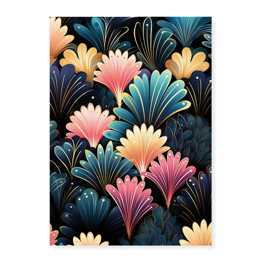 Flower pattern III - Art Print