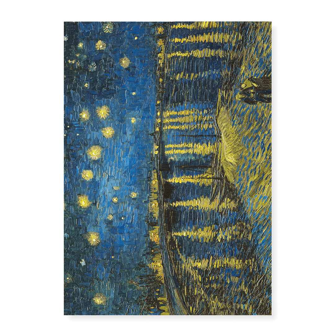 Starry Night on the Rhone By Vincent van Gogh - Art Print
