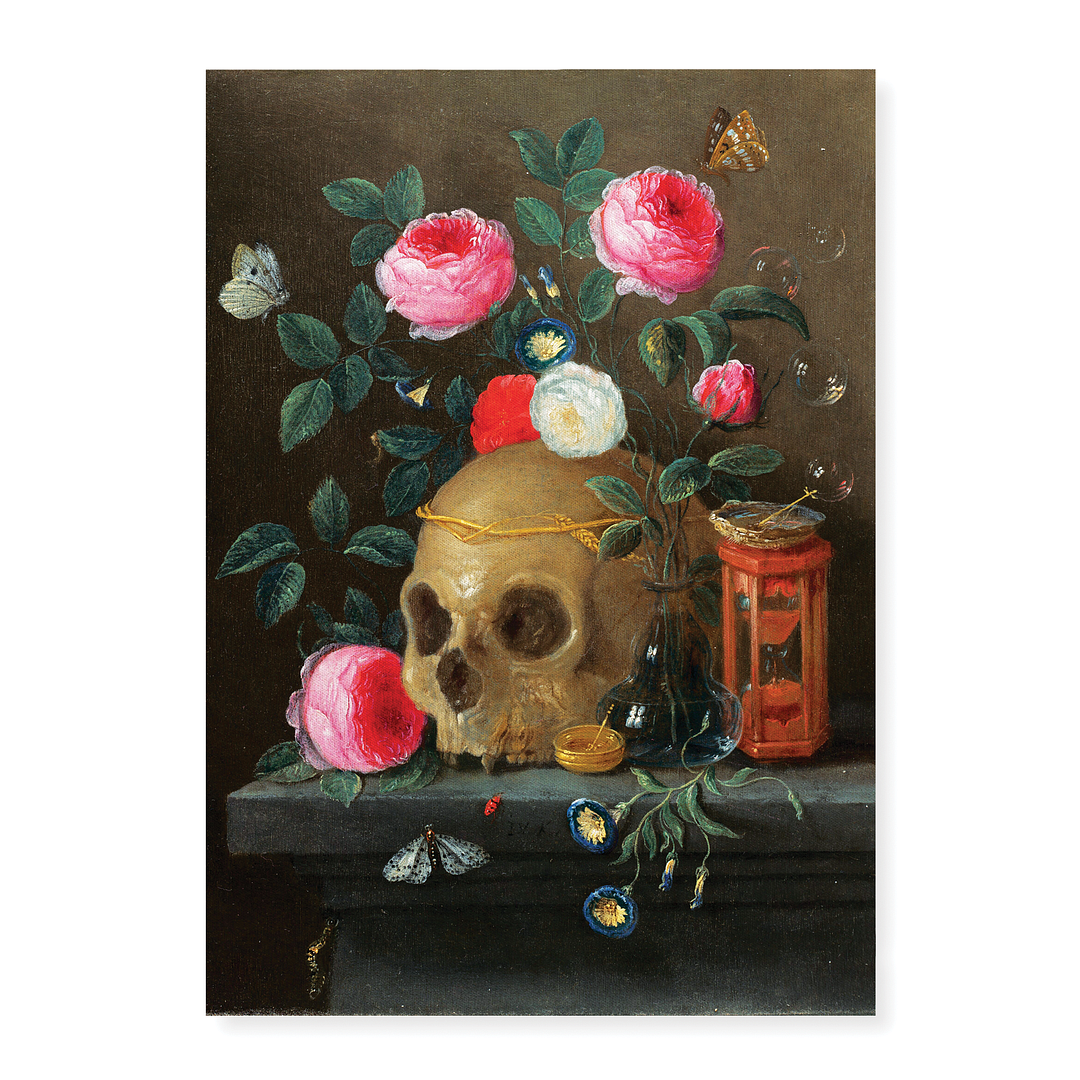 Vanitas Still Life By Jan van Kessel - Art Print