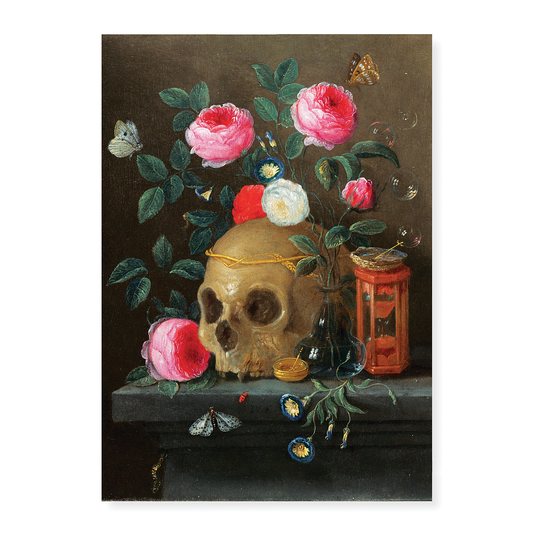 Vanitas Still Life By Jan van Kessel - Art Print