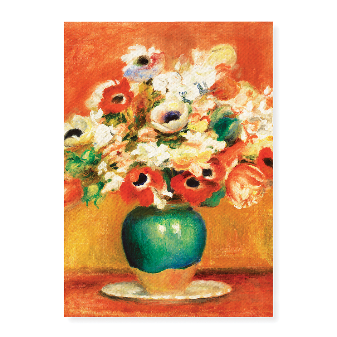 Flowers By Pierre-Auguste Renoir - Art Print
