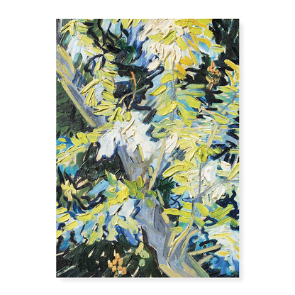 Blossoming Acacia Branches By Van Gogh - Art Print