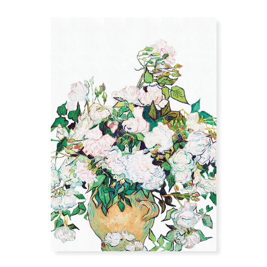 Roses Cutout By Vincent Van Gogh - Art Print