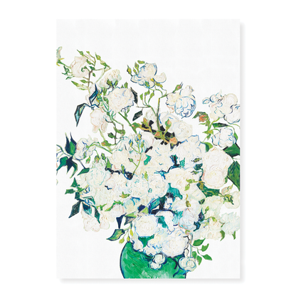 Roses Cutout By Van Gogh - Art Print