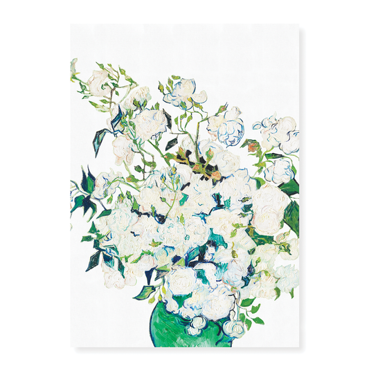 Roses Cutout By Van Gogh - Art Print