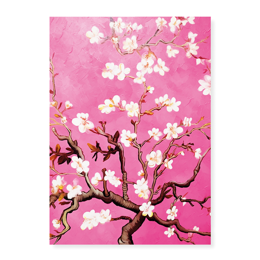 Almond blossom (Pink) By Vincent van Gogh - Art Print