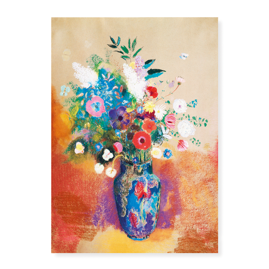 Bouquet of Flowers by Odilon Redon - Art Print