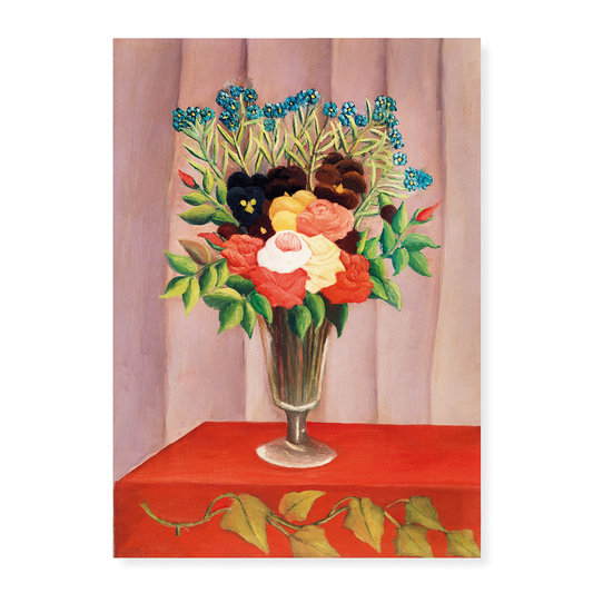 Bouquet of Flowers by Henri Rousseau - Art Print