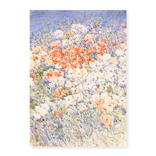 The Island Garden by Frederick Childe Hassam - Art Print