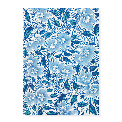 Flower illustration of Chinese Ornament by Owen Jones - Art Print