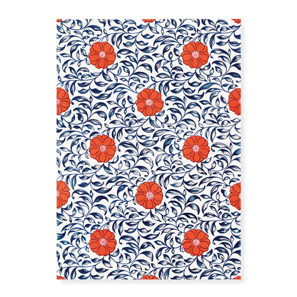 Flower pattern - Art Print
