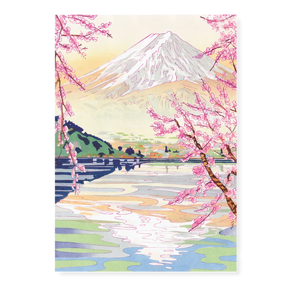 Mount fuji springtime - Art Print