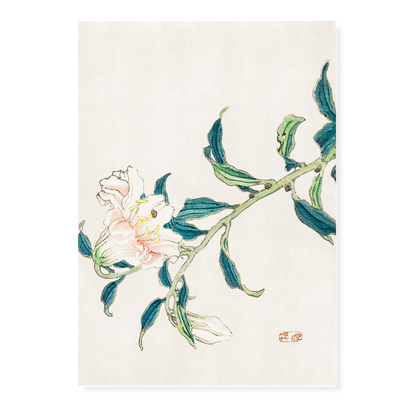 Lily by Kōno Bairei - Art Print