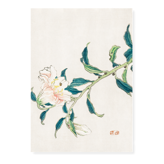 Lily by Kōno Bairei - Art Print