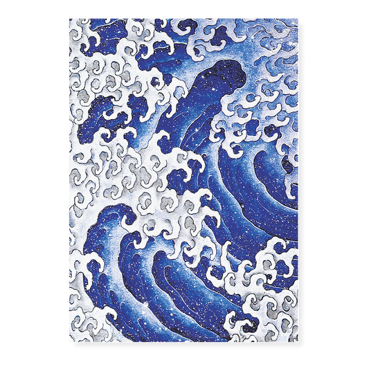 Masculine Wave by Hokusai - Art Print