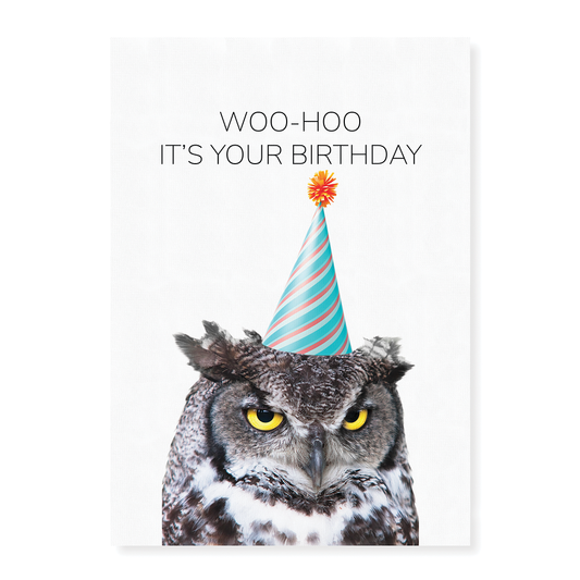 Woo-hoo it's your birthday - Art Print