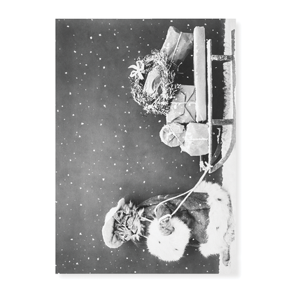 Santa Cat - Art Print