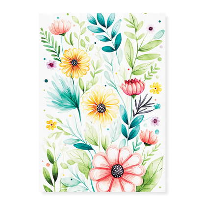 Flower pattern - Art Print