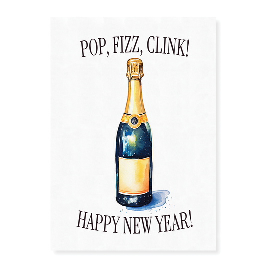Pop, fizz, clink!  - Art Print