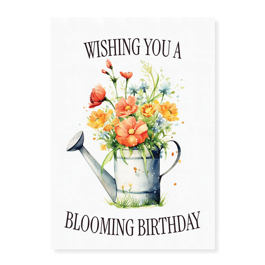 A blooming birthday - Art Print