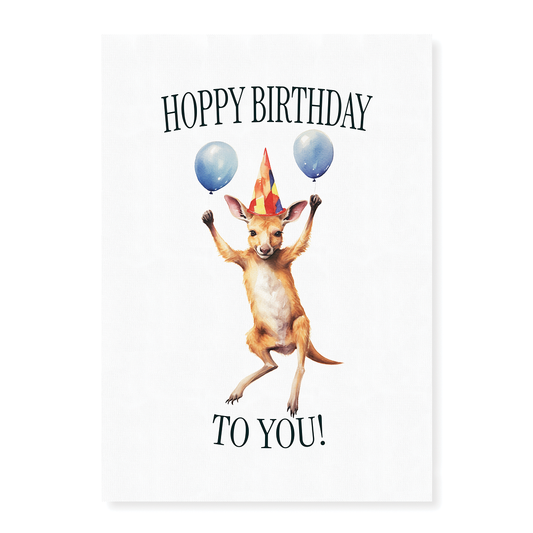 Hoppy birthday to you! - Art Print