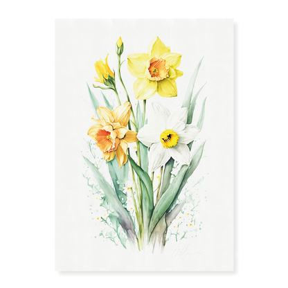 Daffodils I - Art Print