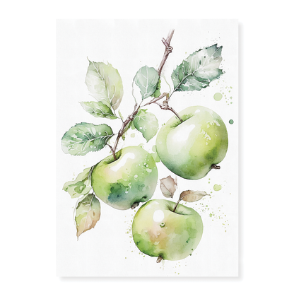 Green Apples 4 - Art Print