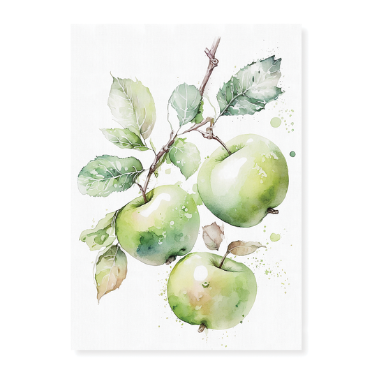 Green Apples 4 - Art Print