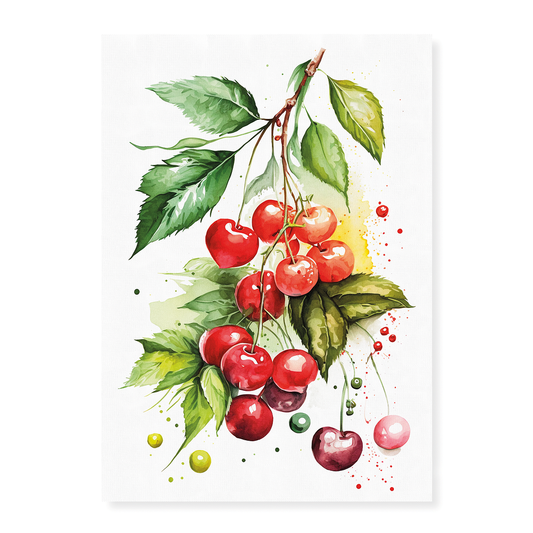 Red Cherries 2 - Art Print