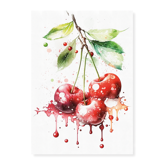 Red Cherries 3 - Art Print