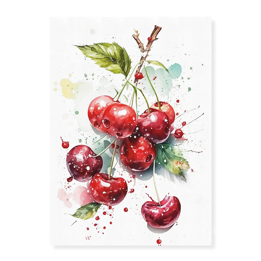 Red Cherries 4 - Art Print