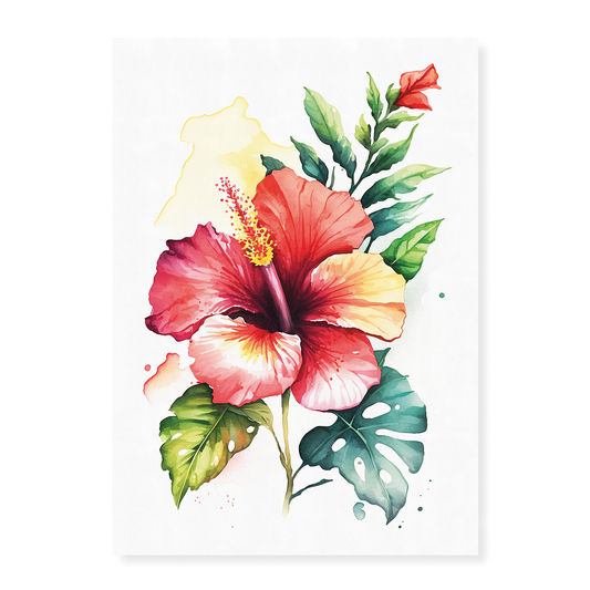 Hawaiian Hibiscus 1 - Art Print