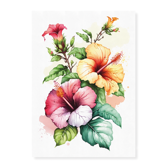 Hawaiian Hibiscus 3 - Art Print