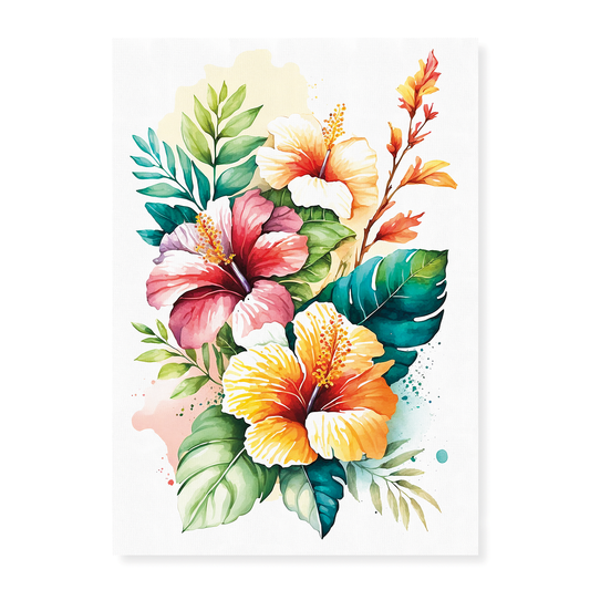 Hawaiian Hibiscus 4 - Art Print