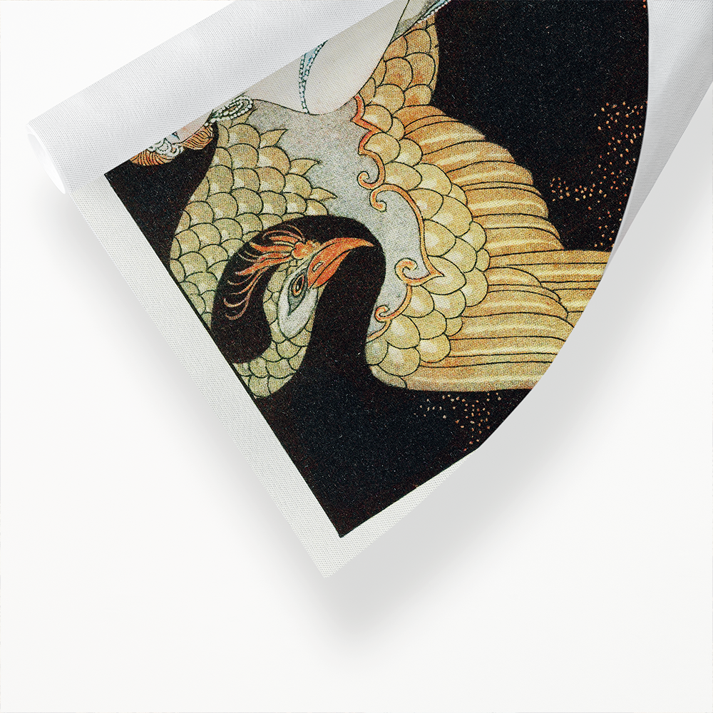 Sortilèges: Evening dress, de Beer by George Barbier - Art Print