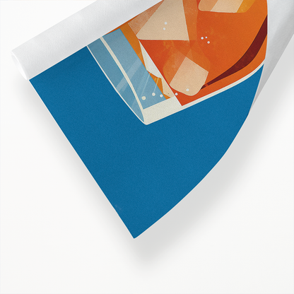 Aperol Spritz (Blue) - Art Print