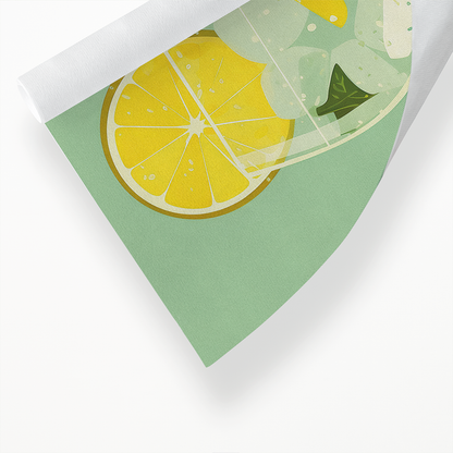 Gin tonic - Art Print