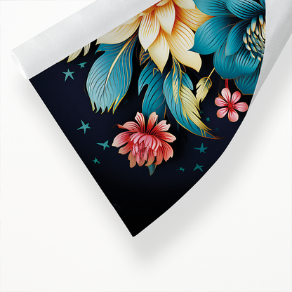 Flower pattern IV - Art Print