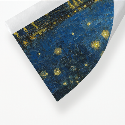 Starry Night on the Rhone By Vincent van Gogh - Art Print