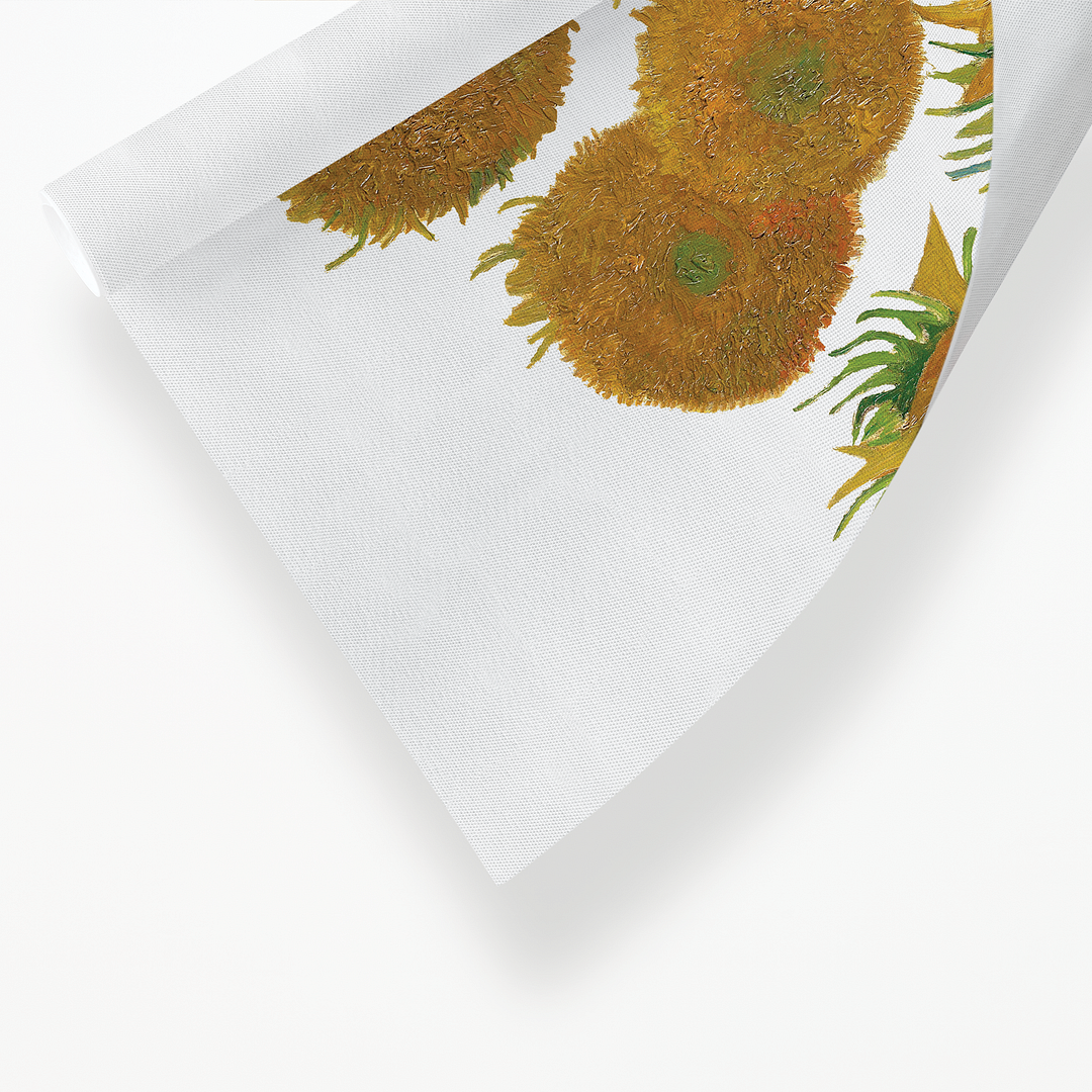 Sunflowers Cutout By Van Gogh - Art Print