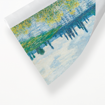Banks of the Seine, Vétheuil by Claude Monet - Art Print