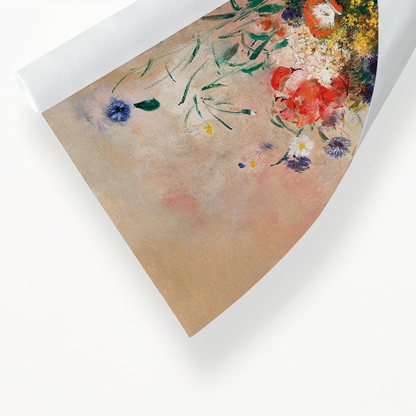 Vase of Flowers by Odilon Redon - Art Print