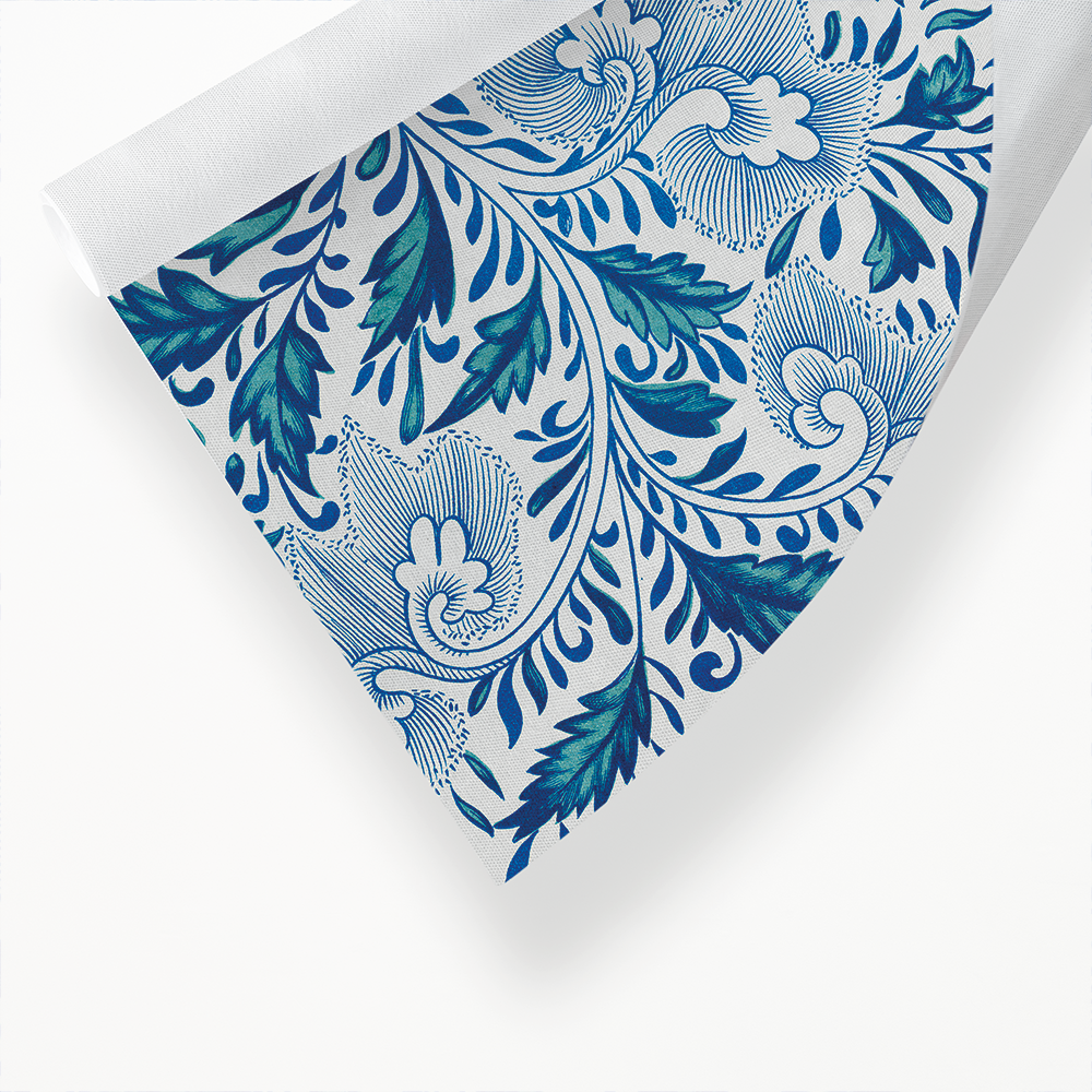Flower illustration of Chinese Ornament by Owen Jones - Art Print
