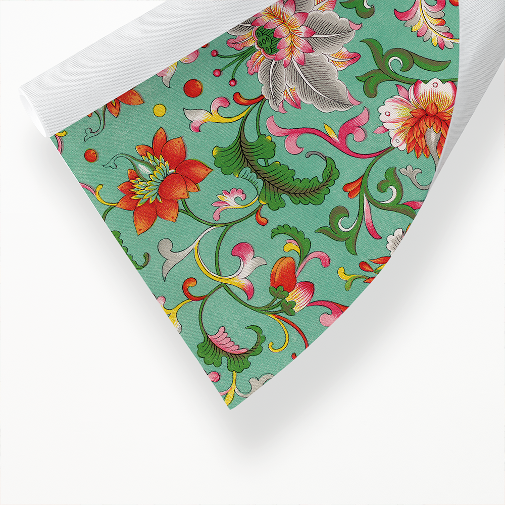 Colorful floral pattern - Art Print