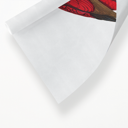 The red-and-blue lory, Eos histrio  - Art Print