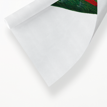 The Red-Lored Amazon, Amazona autumnalis  - Art Print