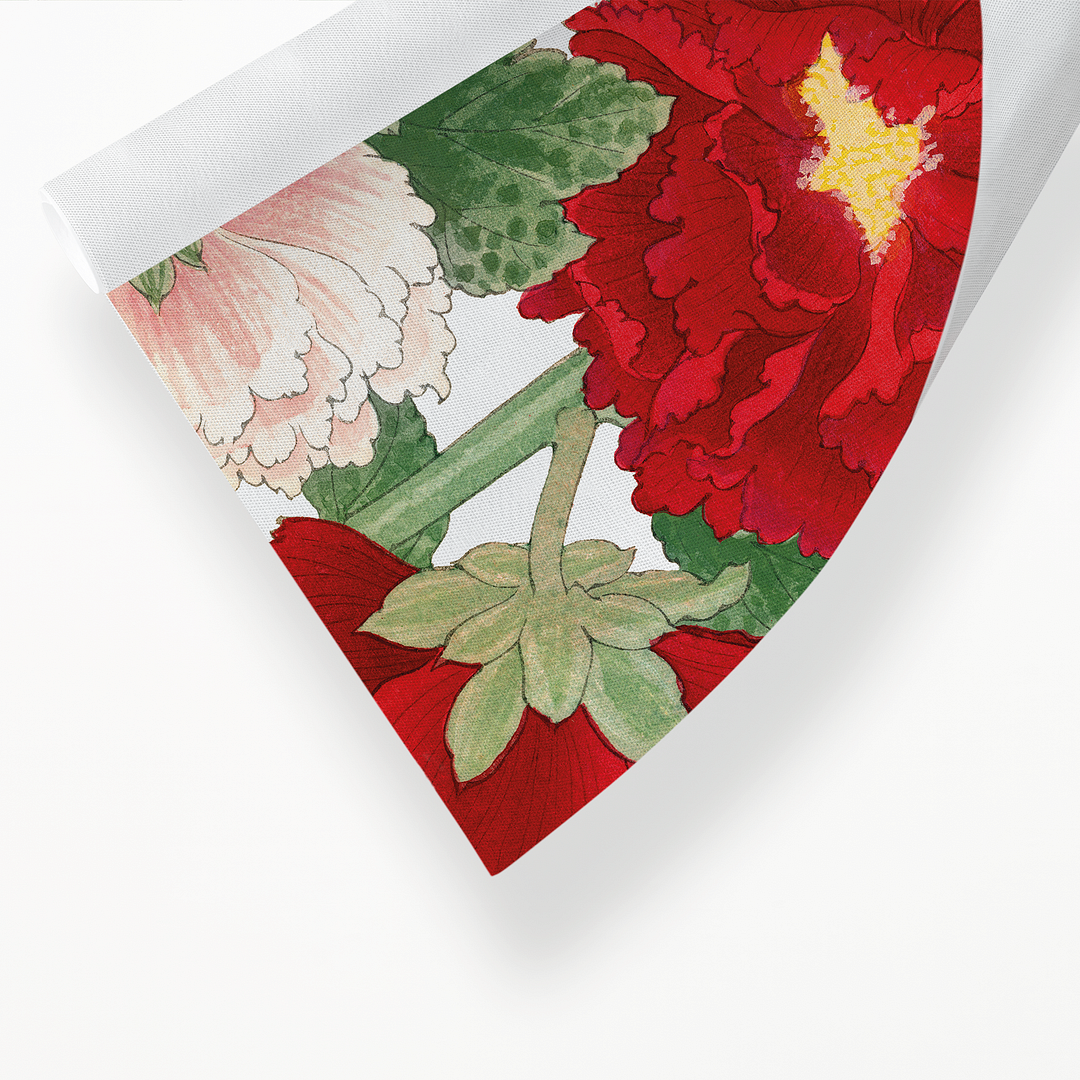 Hollyhock By Tanigami Kônan Art-Print