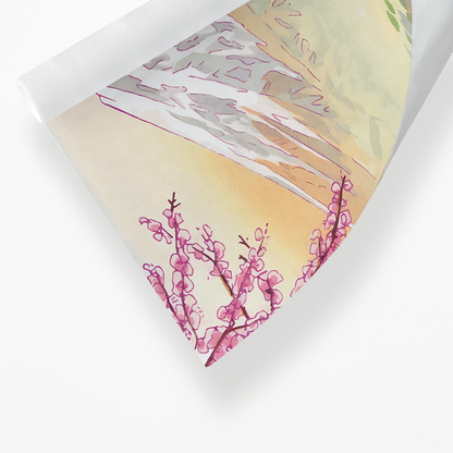 Mount fuji springtime - Art Print