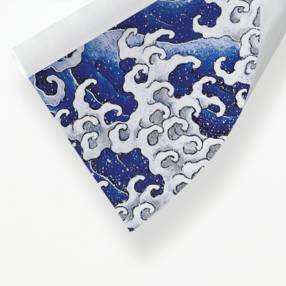 Masculine Wave by Hokusai - Art Print