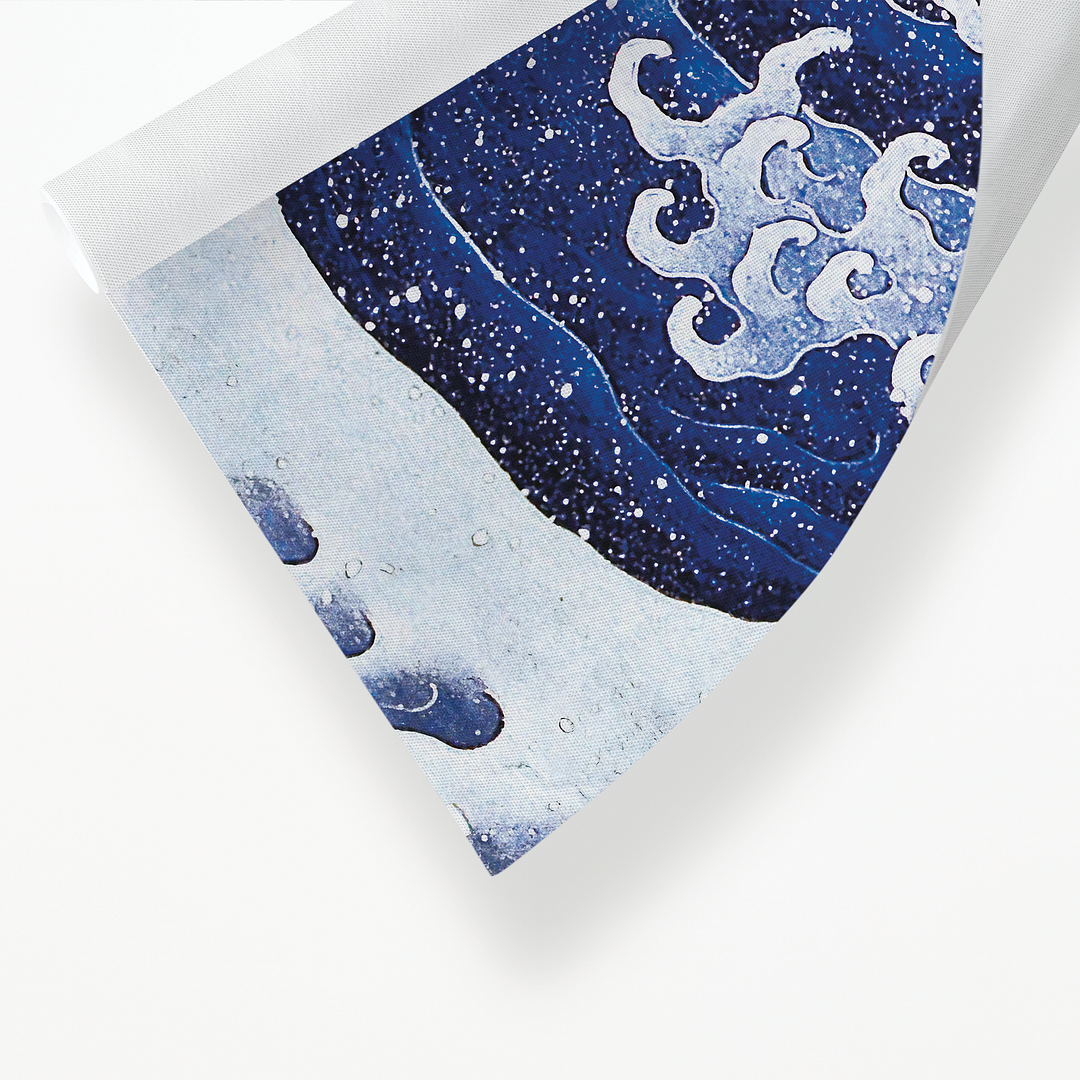 Feminine Wave by Hokusai - Art Print